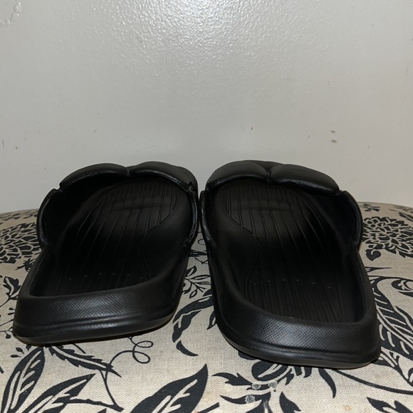 EVA Foam Slide Lite Black New Brick Upper Print Comfortable - Picture 10 of 11